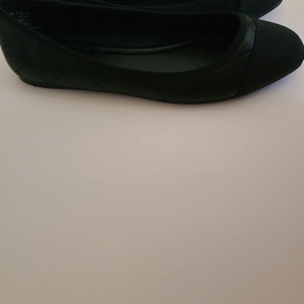 ASOS SHOES Flats Black Size 7 NWOT - Picture 2 of 6